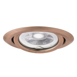 Oprawa wpuszczana okrągła miedź patynowana ARGUS 1xGX5.3x50W IP20 Kanlux 1049445 Oprawa wpuszczana okrągła miedź patynowana ARGUS 1xGX5.3x50W IP20 Kanlux 1049445