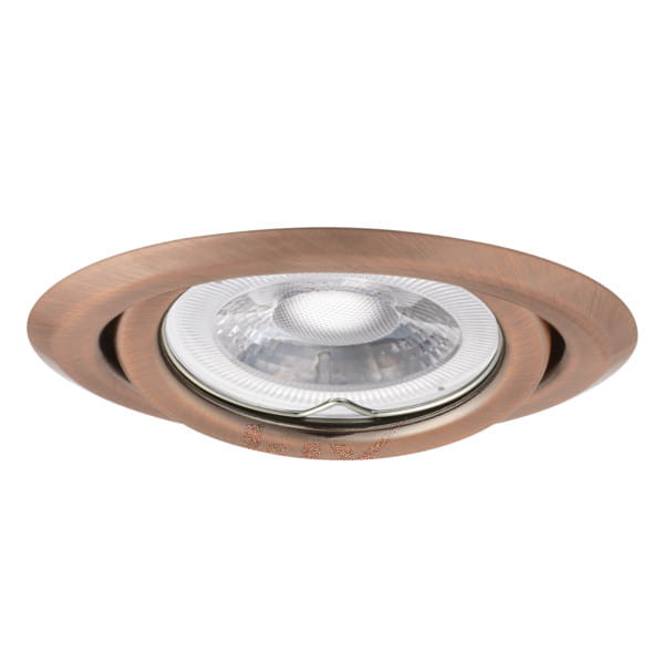 Oprawa wpuszczana okrągła miedź patynowana ARGUS 1xGX5.3x50W IP20 Kanlux 1049445