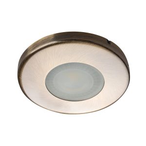 Oprawa wpuszczana okrągła mosiądz matowy 9cm MARIN 1xGX5.3x35W IP44 Kanlux 917926 Oprawa wpuszczana okrągła mosiądz matowy 9cm MARIN 1xGX5.3x35W IP44 Kanlux 917926