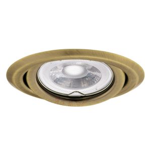 Oprawa wpuszczana okrągła mosiądz patyna 10cm ARGUS 1xGX5.3x50W IP20 Kanlux 1049561 Oprawa wpuszczana okrągła mosiądz patyna 10cm ARGUS 1xGX5.3x50W IP20 Kanlux 1049561