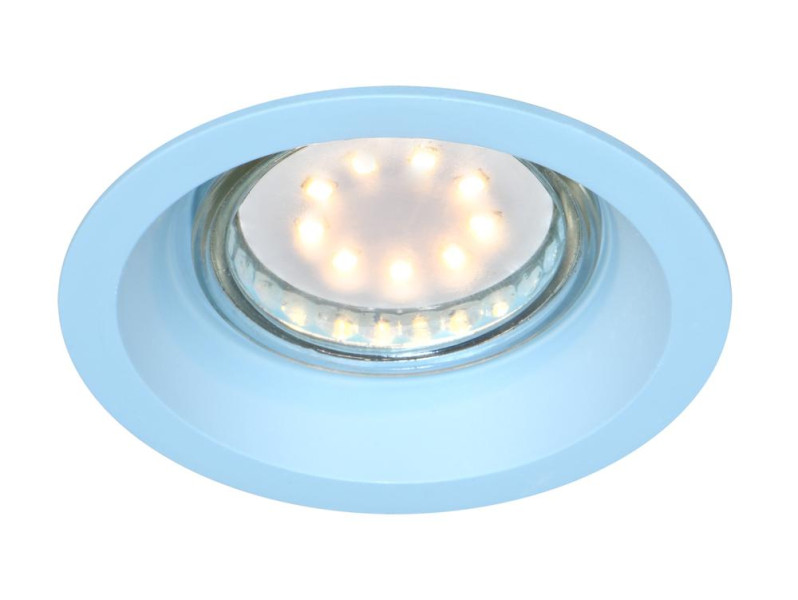 Oprawa wpuszczana okrągła niebieska 8,1cm SA-12 1xGU10x35W IP20 Candellux 915492