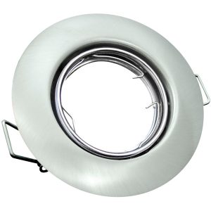 Oprawa wpuszczana okrągła nikiel 9,5cm OPIN 1xMR16x8W IP20 Polux 916700 Oprawa wpuszczana okrągła nikiel 9,5cm OPIN 1xMR16x8W IP20 Polux 916700