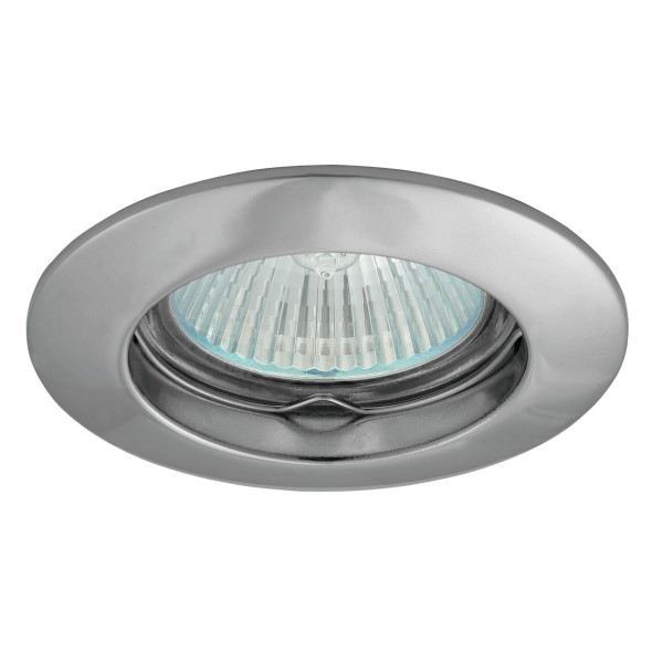Oprawa wpuszczana okrągła srebrna 8cm VIDI 1xGX5.3x50W IP20 Kanlux 916024