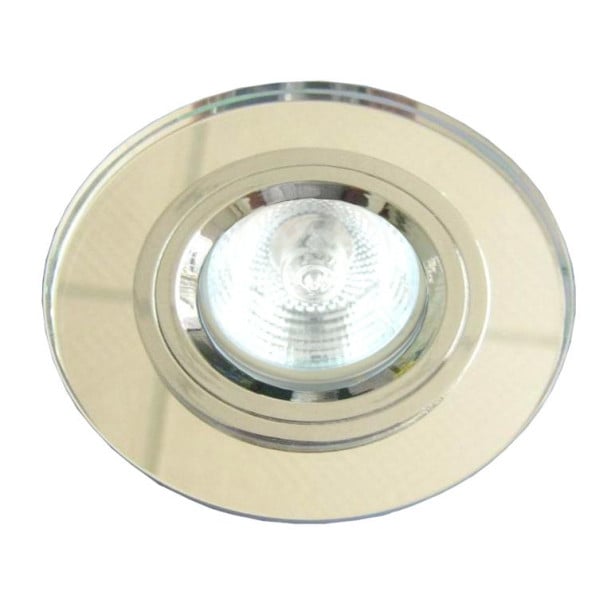 Oprawa wpuszczana okrągła srebrna 9cm SS 1xMR16x50W IP20 Candellux 915476