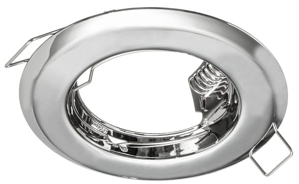 Oprawa wpuszczana okrągła srebrny satyna BASIC 1xGU10x35W IP20 Eko-Light 1051027