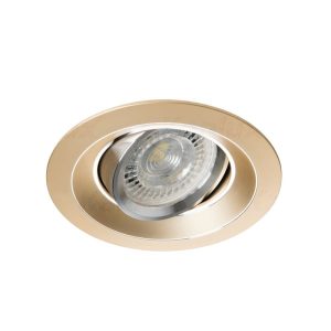 Oprawa wpuszczana okrągła złota 10cm COLIE 1xGU10x35W IP20 Kanlux 916708 Oprawa wpuszczana okrągła złota 10cm COLIE 1xGU10x35W IP20 Kanlux 916708