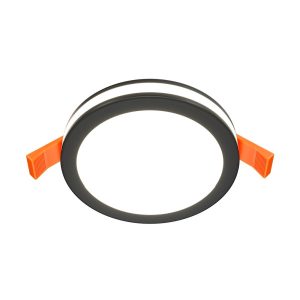 Oprawa wpuszczana PHANTON okrągła czarna LED 12W 3000K 750lm IP20 Maytoni 916257