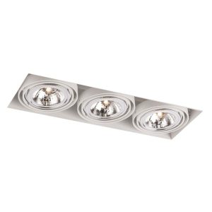 Oprawa wpuszczana prostokątna biała 45,2cm KOMORO 3xGU10x18W IP20 Shilo 916809 Oprawa wpuszczana prostokątna biała 45,2cm KOMORO 3xGU10x18W IP20 Shilo 916809