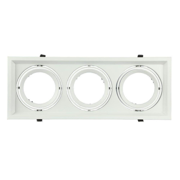 Oprawa wpuszczana prostokątna biała 47,5cm 3xG53x15W IP20 V-TAC 918014