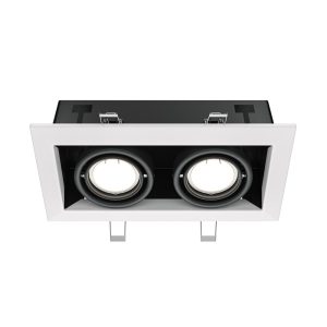 Oprawa wpuszczana prostokątna biała METAL MODERN 2xGU10x50W IP20 Maytoni 917885 Oprawa wpuszczana prostokątna biała METAL MODERN 2xGU10x50W IP20 Maytoni 917885