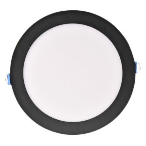 Oprawa wpuszczana RIGEL czarno-biała LED 14W 4000K 1800lm IP20 Polux 916186