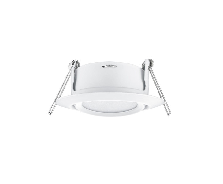 Oprawa wpuszczana RILA okrągła biała LED 5W Ciepła biel 370lm IP20 Trio 1050612
