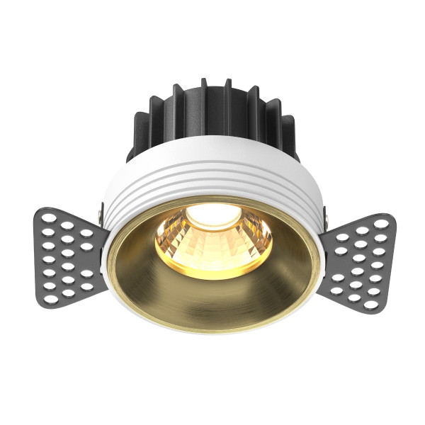 Oprawa wpuszczana ROUND oczko mosiężny LED 12W 3000K 810lm IP20 Maytoni 1050994