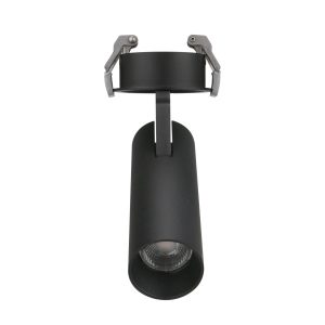 Oprawa wpuszczana SHINEMAKER czarny LED 15W 3000K 1327lm IP20 Maxlight 1050966
