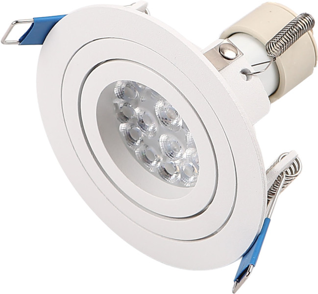 Oprawa wpuszczana SIGNAL biały 1xGU10x10W wym:9x9x9cm IP20 Maxlight 1049393