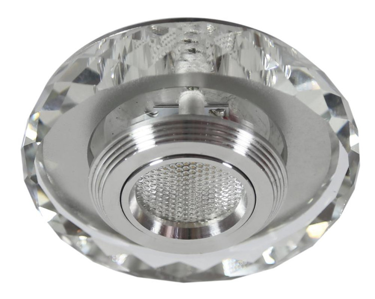 Oprawa wpuszczana SS chromowana srebrna LED 3W 3000K 150lm IP20 Candellux 915472