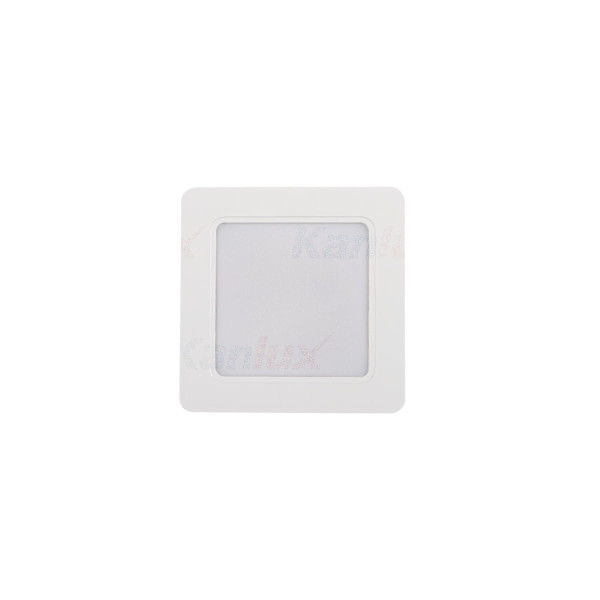 Oprawa wpuszczana TAVO kwadratowa biała LED 12W 4000K 1250lm IP44 Kanlux 916757