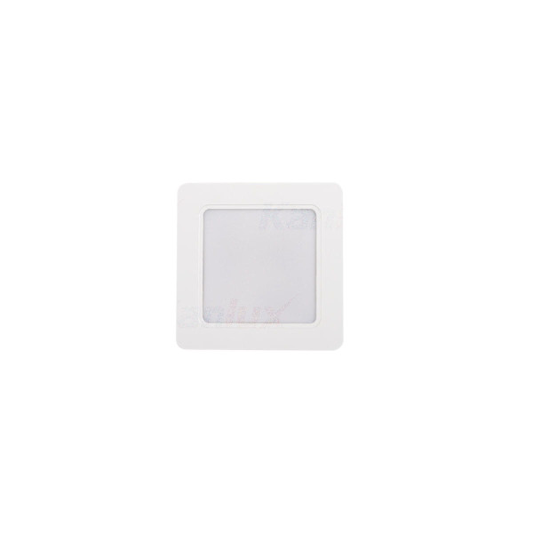 Oprawa wpuszczana TAVO kwadratowa biała LED 5W 4000K 400lm IP44 Kanlux 916851