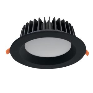 Oprawa wpuszczana TIBERI okrągła czarna LED 40W 4000K 3800lm IP44 Kanlux 916356 Oprawa wpuszczana TIBERI okrągła czarna LED 40W 4000K 3800lm IP44 Kanlux 916356