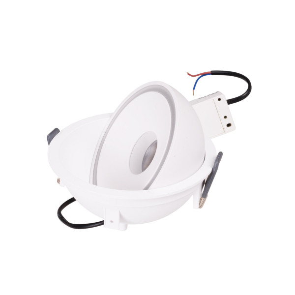 Oprawa wpuszczana VECTOR biały LED 10W biały ciepły 614lm IP20 Maxlight 1051000