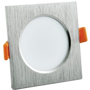 Oprawa wpuszczana VENUS srebrno-biała LED 7W 3000K 560lm IP20 Polux 916805 Oprawa wpuszczana VENUS srebrno-biała LED 7W 3000K 560lm IP20 Polux 916805