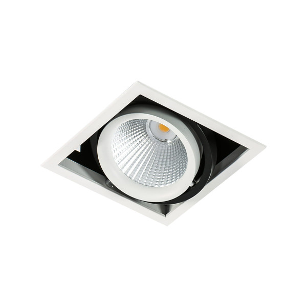 Oprawa wpuszczana VERTICO biało-czarna LED 18W 4000K 1550lm IP20 Italux 915515