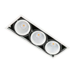 Oprawa wpuszczana VERTICO biało-czarna LED 18W 4000K 4200lm IP20 Italux 915506 Oprawa wpuszczana VERTICO biało-czarna LED 18W 4000K 4200lm IP20 Italux 915506