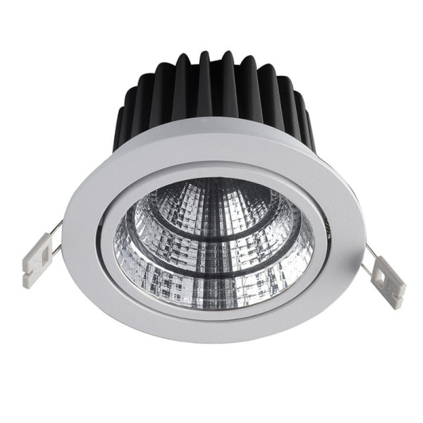 Oprawa wpuszczana WEST okrągła biała LED 15W 3000K 1320lm IP20 Italux 917941
