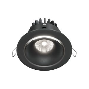 Oprawa wpuszczana YIN okrągła czarna LED 12W 4000K 830lm IP20 Maytoni 916051 Oprawa wpuszczana YIN okrągła czarna LED 12W 4000K 830lm IP20 Maytoni 916051