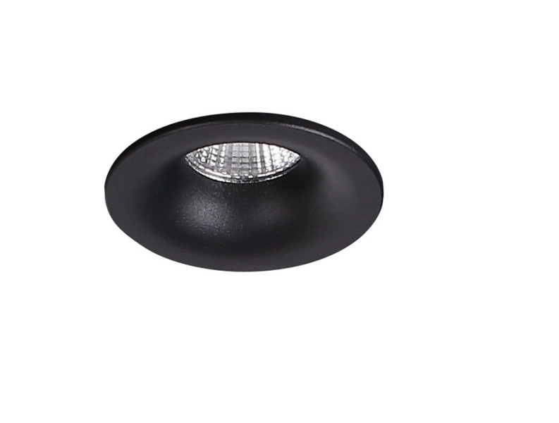 Oprawa wpuszczana YUCA FIXED czarny LED 3W 3000K 250lm IP20 Maxlight 1051015