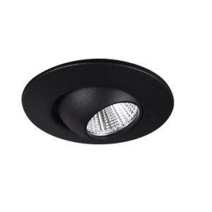 Oprawa wpuszczana YUCA ROUND czarny LED 3W 3000K 250lm IP20 Maxlight 1050997 Oprawa wpuszczana YUCA ROUND czarny LED 3W 3000K 250lm IP20 Maxlight 1050997