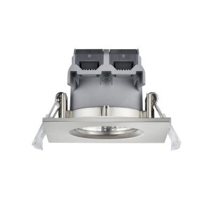 Oprawa wpuszczana ZAGROS kwadratowa srebrna LED 5,5W 3000K 345lm IP65 Trio 1049583 Oprawa wpuszczana ZAGROS kwadratowa srebrna LED 5,5W 3000K 345lm IP65 Trio 1049583