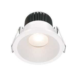 Oprawa wpuszczana ZOOM okrągła biała LED 6W Ciepła biel 420lm IP65 Maytoni 916237 Oprawa wpuszczana ZOOM okrągła biała LED 6W Ciepła biel 420lm IP65 Maytoni 916237