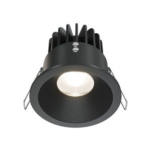 Oprawa wpuszczana ZOOM okrągła czarna LED 12W 4000K 930lm IP65 Maytoni 916128 Oprawa wpuszczana ZOOM okrągła czarna LED 12W 4000K 930lm IP65 Maytoni 916128