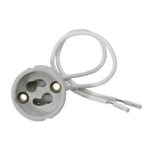 Oprawka ceramiczna do żarówki HLDR-GZ10 LL 66015 LightLogic gniazdo GU10 1 954458 Oprawka ceramiczna do żarówki HLDR-GZ10 LL 66015 LightLogic gniazdo GU10 1 954458