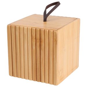 Organizer bambusowy do łazienki 9×9 cm 636245 Organizer bambusowy do łazienki 9×9 cm 636245