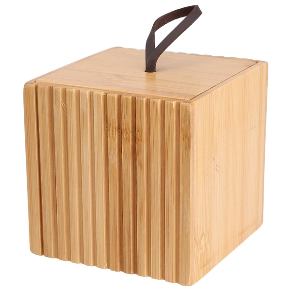 Organizer bambusowy do łazienki 9x9 cm 636245
