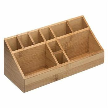 Organizer bambusowy z 10 przegródkami 79115