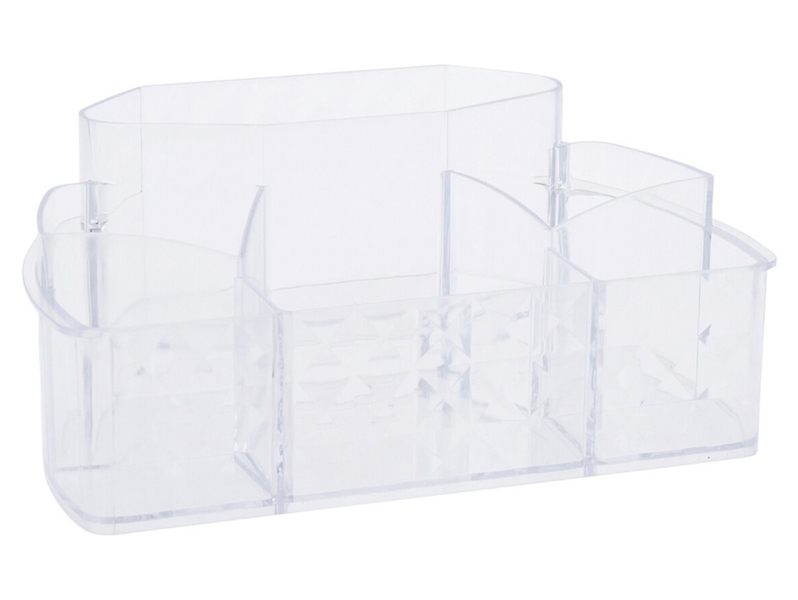 Organizer Beauty 10x15,5 cm transparentny 38648