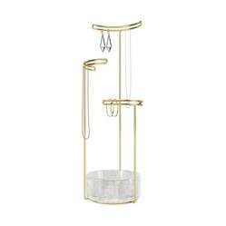 Organizer biżuterii Tesora Glass złoty 97578