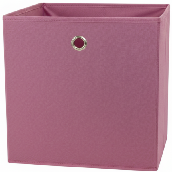 Organizer Do Regału Pojemnik Do Przechowywania 32,5 x 30 Cm Różowy 290687