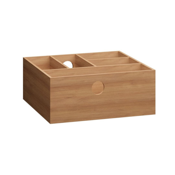 Organizer do szuflady 23x25 cm drewniany bukowy 817702