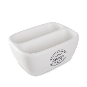 Organizer do zlewu na gąbkę i zmywak biały – Yoka 938729 Organizer do zlewu na gąbkę i zmywak biały – Yoka 938729