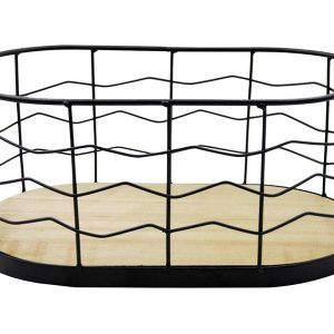 Organizer kosz kuchenny owalny Compact metalowy 334624