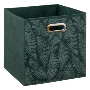 Organizer Kosz Tekstylny Zielony 31×31 cm Naturalis 764869 Organizer Kosz Tekstylny Zielony 31×31 cm Naturalis 764869