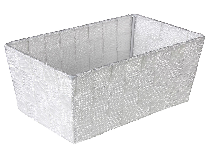 Organizer koszyk Domi 10x25 cm biały 50188