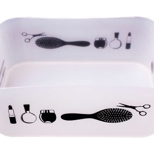 Organizer koszyk Makeup 8,5×15 cm biały 50206 Organizer koszyk Makeup 8,5×15 cm biały 50206
