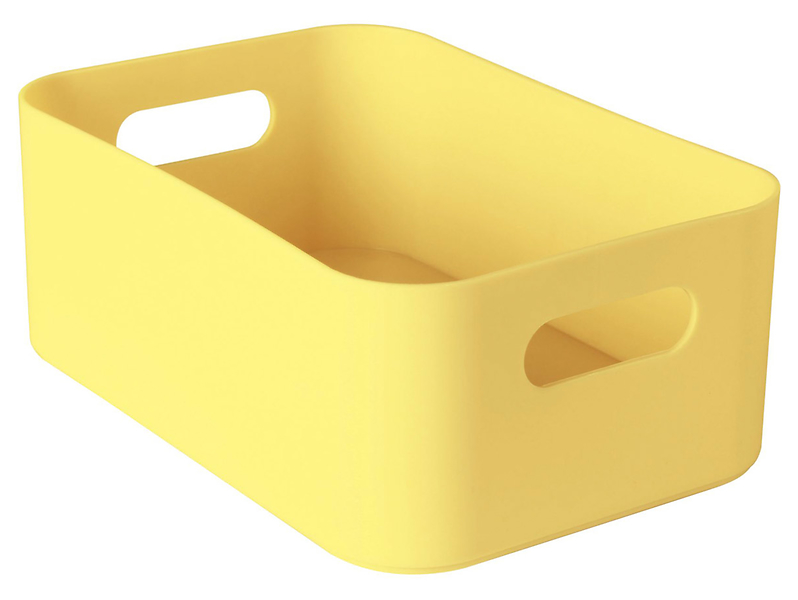 Organizer koszyk Makeup 8,5x15 cm żółty 50216