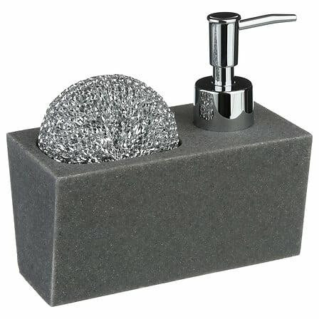 Organizer kuchenny DOZOWNIK Z GĄBKĄ szary 170 ml 765292