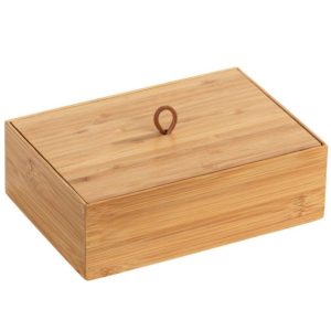 Organizer łazienkowy TERRA, bambus, 22 x 15 cm, WENKO 152985 Organizer łazienkowy TERRA, bambus, 22 x 15 cm, WENKO 152985